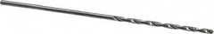 Atrax - #65 118° Solid Carbide Jobber Drill - Bright Finish, Right Hand Cut, Spiral Flute, Straight Shank, 1-3/8" OAL, Standard Point - Americas Industrial Supply