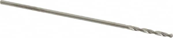 Atrax - #66 118° Solid Carbide Jobber Drill - Bright Finish, Right Hand Cut, Spiral Flute, Straight Shank, 1-1/4" OAL, Standard Point - Americas Industrial Supply