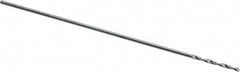 Atrax - #75 118° Solid Carbide Jobber Drill - Bright Finish, Right Hand Cut, Spiral Flute, Straight Shank, 1-1/4" OAL, Standard Point - Americas Industrial Supply
