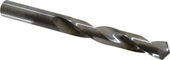 Atrax - 11mm 118° Solid Carbide Jobber Drill - Bright Finish, Right Hand Cut, Spiral Flute, Straight Shank, 4-1/2" OAL, Standard Point - Americas Industrial Supply