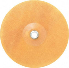 Made in USA - 7" Diam Locking Nut Disc Backing Pad - Soft Density, 15,000 RPM - Americas Industrial Supply