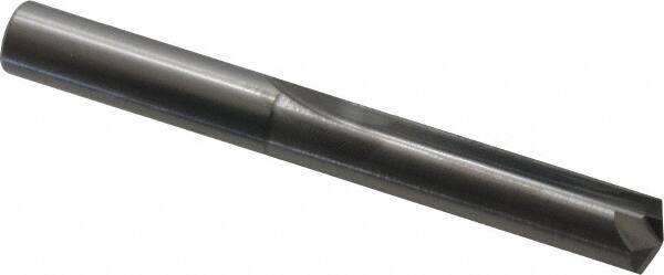 Atrax - 21/64", 140° Point, Solid Carbide Straight Flute Drill Bit - Americas Industrial Supply