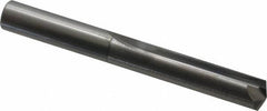Atrax - 21/64", 140° Point, Solid Carbide Straight Flute Drill Bit - Americas Industrial Supply