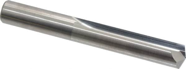 Atrax - 7/16", 140° Point, Solid Carbide Straight Flute Drill Bit - Americas Industrial Supply