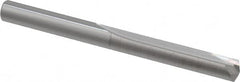Atrax - #7, 0.201", 140° Point, Solid Carbide Straight Flute Drill Bit - Americas Industrial Supply