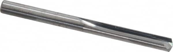 Atrax - #18, 0.1695", 140° Point, Solid Carbide Straight Flute Drill Bit - Americas Industrial Supply