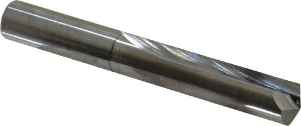 Atrax - 12mm, 140° Point, Solid Carbide Straight Flute Drill Bit - Americas Industrial Supply