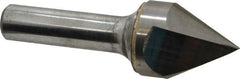 Atrax - 1" Head Diam, 1/2" Shank Diam, 1 Flute 60° Solid Carbide Countersink - Americas Industrial Supply