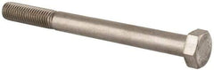 Value Collection - M12x1.75mm Metric Coarse, 130mm Length Under Head Hex Head Cap Screw - Partially Threaded, Grade 18-8 Stainless Steel, Uncoated, 19mm Hex - Americas Industrial Supply