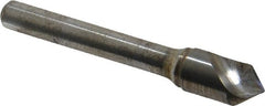 Atrax - 3/8" Head Diam, 1/4" Shank Diam, 1 Flute 82° Solid Carbide Countersink - Americas Industrial Supply