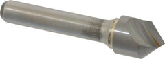 Atrax - 5/8" Head Diam, 3/8" Shank Diam, 1 Flute 90° Solid Carbide Countersink - Americas Industrial Supply