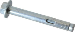 Red Head - 5/16" Diam, 5/16" Drill, 2-1/2" OAL, 2-3/4" Min Embedment Sleeve Concrete Anchor - Steel, Zinc-Plated Finish, Hex Nut Head, Hex Drive - Americas Industrial Supply