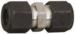 Parker - 3/4" OD, Stainless Steel Union - 1-1/16" Hex, Comp x Comp Ends - Americas Industrial Supply