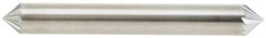 Atrax - 1/4" Cut Diam, 1/4" Shank Diam, Cone Head Single Cut Burr - Carbide, Point End, 1/8" LOC - Americas Industrial Supply