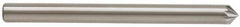 Atrax - 1/8" Cut Diam, 1/8" Shank Diam, Cone Head Single Cut Burr - Carbide, Point End, 1/16" LOC, 1-1/2" OAL - Americas Industrial Supply