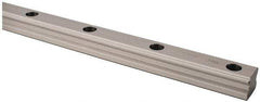 THK - 1,000mm OAL x 28mm Overall Width x 23mm Overall Height 4 Way SHS Rail - 80mm Between Holes, 9 x 14 x 12mm Hole Size - Americas Industrial Supply