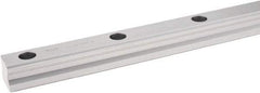 THK - 2,520mm OAL x 28mm Overall Width x 23mm Overall Height 4 Way SHS Rail - 80mm Between Holes, 9 x 14 x 12mm Hole Size - Americas Industrial Supply