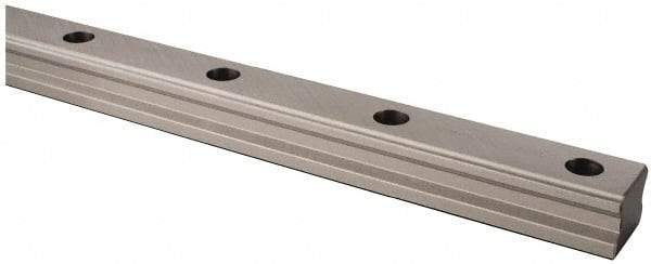 THK - 1,000mm OAL x 34mm Overall Width x 26mm Overall Height 4 Way SHS Rail - 80mm Between Holes, 9 x 14 x 12mm Hole Size - Americas Industrial Supply