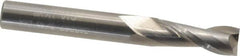 Atrax - 5/16", 13/16" LOC, 5/16" Shank Diam, 2-1/2" OAL, 2 Flute, Solid Carbide Square End Mill - Single End, Uncoated, Spiral Flute, 30° Helix, Centercutting, Right Hand Cut - Americas Industrial Supply