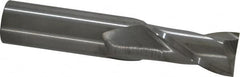 Atrax - 3/4", 1-1/2" LOC, 3/4" Shank Diam, 4" OAL, 2 Flute, Solid Carbide Square End Mill - Single End, Uncoated, Spiral Flute, 30° Helix, Centercutting, Right Hand Cut - Americas Industrial Supply