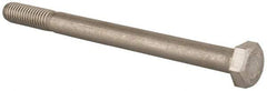 Value Collection - M8x1.25mm Metric Coarse, 100mm Length Under Head Hex Head Cap Screw - Partially Threaded, Grade 18-8 Stainless Steel, Uncoated, 13mm Hex - Americas Industrial Supply
