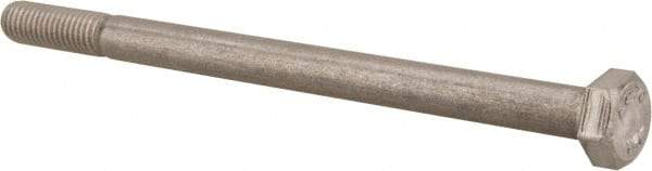 Value Collection - M8x1.25mm Metric Coarse, 120mm Length Under Head Hex Head Cap Screw - Partially Threaded, Grade 18-8 Stainless Steel, Uncoated, 13mm Hex - Americas Industrial Supply