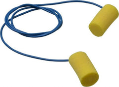 3M - Disposable, Corded, 33 dB, Barrel Earplugs - Yellow, 200 Pairs - Americas Industrial Supply