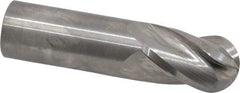 Atrax - 1" Diam, 1-1/2" LOC, 4 Flute Solid Carbide Ball End Mill - Uncoated, Single End, 4" OAL, 1" Shank Diam - Americas Industrial Supply