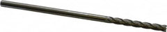 Atrax - 1/8", 1" LOC, 1/8" Shank Diam, 3" OAL, 4 Flute, Solid Carbide Square End Mill - Single End, Uncoated, Spiral Flute, 30° Helix, Centercutting, Right Hand Cut - Americas Industrial Supply