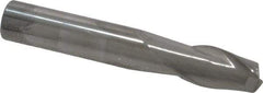 Atrax - 5/16", 1/2" LOC, 5/16" Shank Diam, 2" OAL, 2 Flute, Solid Carbide Square End Mill - Single End, Uncoated, Spiral Flute, 30° Helix, Centercutting, Right Hand Cut - Americas Industrial Supply