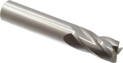 Atrax - 18mm, 38mm LOC, 18mm Shank Diam, 100mm OAL, 4 Flute, Solid Carbide Square End Mill - Single End, Uncoated, Spiral Flute, 30° Helix, Centercutting, Right Hand Cut - Americas Industrial Supply