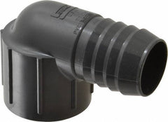 Value Collection - 1-1/2" Barb, 1-1/2 FIPT, Multiple Barbed Tube Elbow - PVC, Female - Americas Industrial Supply