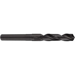 DORMER - 13.5mm Drill, 118° Point, High Speed Steel Silver Deming & Reduced Shank Drill Bit - Americas Industrial Supply