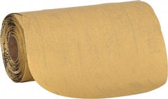 3M - 6" Diam, 400 Grit Aluminum Oxide Adhesive PSA Disc - Extra Fine Grade, Yellow, C Weighted Backing, Flexible, Use with Random Orbital Sanders - Americas Industrial Supply