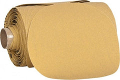 3M - 5" Diam, 150 Grit Aluminum Oxide Adhesive PSA Disc - Very Fine Grade, Yellow, C Weighted Backing, Flexible, Use with Random Orbital Sanders - Americas Industrial Supply