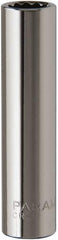 Paramount - 5/16", 1/4" Drive, Deep Hand Socket - 12 Points, 1-15/16" OAL, Steel, Chrome Finish - Americas Industrial Supply