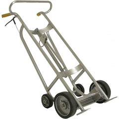 Wesco Industrial Products - 1,000 Lb Load Capacity, 30 & 55 Gal Pail Tipper - 25-7/8" Wide x 60" High, 4 Aluminum Wheels - Americas Industrial Supply