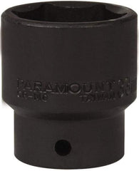 Paramount - 1/2" Drive 33mm Standard Impact Socket - 6 Points, 2" OAL - Americas Industrial Supply