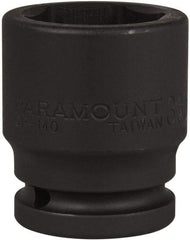 Paramount - 3/4" Drive 33mm Standard Impact Socket - 6 Points, 2-1/4" OAL - Americas Industrial Supply