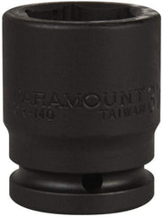 Paramount - 3/4" Drive 31mm Standard Impact Socket - 6 Points, 2-1/4" OAL - Americas Industrial Supply