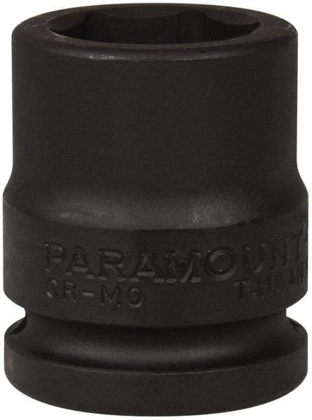 Paramount - 3/4" Drive 26mm Standard Impact Socket - 6 Points, 2-3/32" OAL - Americas Industrial Supply