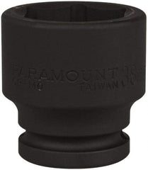 Paramount - 3/4" Drive 38mm Standard Impact Socket - 6 Points, 2-1/4" OAL - Americas Industrial Supply