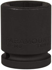 Paramount - 3/4" Drive 28mm Standard Impact Socket - 6 Points, 2-3/32" OAL - Americas Industrial Supply