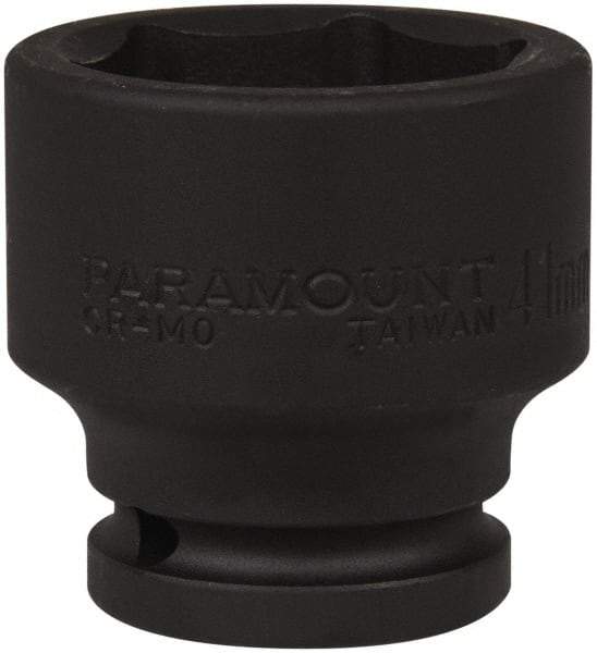 Paramount - 3/4" Drive 41mm Standard Impact Socket - 6 Points, 2-9/32" OAL - Americas Industrial Supply