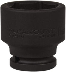 Paramount - 3/4" Drive 41mm Standard Impact Socket - 6 Points, 2-9/32" OAL - Americas Industrial Supply
