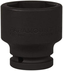 Paramount - 3/4" Drive 43mm Standard Impact Socket - 6 Points, 2-7/16" OAL - Americas Industrial Supply