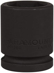 Paramount - 3/4" Drive 1-1/8" Standard Impact Socket - 6 Points, 2-3/32" OAL - Americas Industrial Supply