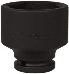 Paramount - 3/4" Drive 2" Standard Impact Socket - 6 Points, 2-11/16" OAL - Americas Industrial Supply