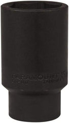 Paramount - 1/2" Drive 35mm Deep Impact Socket - 6 Points, 3-1/2" OAL - Americas Industrial Supply