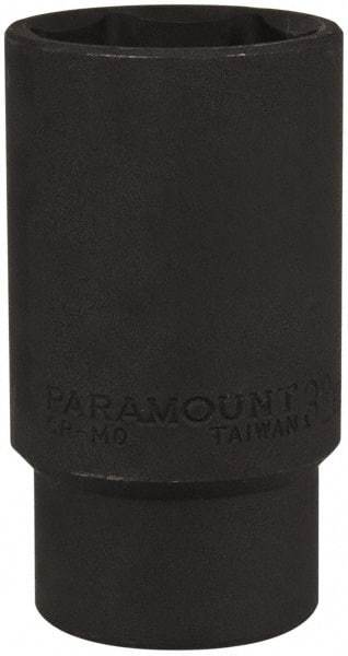 Paramount - 1/2" Drive 32mm Deep Impact Socket - 6 Points, 3-1/2" OAL - Americas Industrial Supply